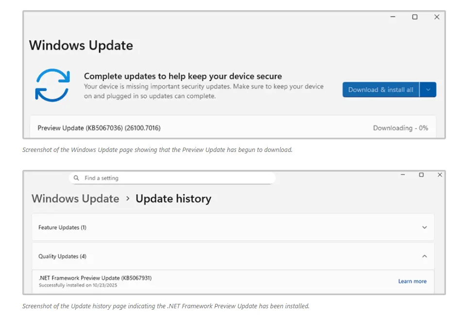 微软撤回Windows更新命名简化方案,恢复日期显示插图 微软撤回Windows更新命名简化方案,恢复日期显示插图