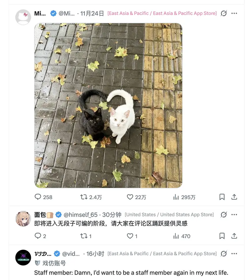 X 账号归属地标注工具：在时间线上一键查看用户位置信息插图