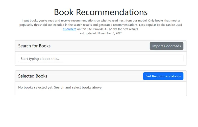 book.sv：基于3亿条Goodreads数据生成图书推荐插图