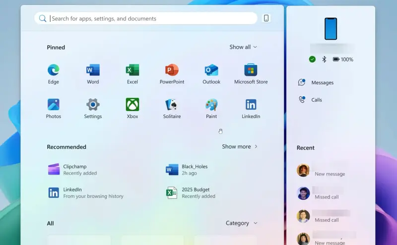 Windows 11 KB5068861 更新:新开始菜单、彩色电池图标、任务管理器修复插图1 Windows 11 KB5068861 更新:新开始菜单、彩色电池图标、任务管理器修复插图1
