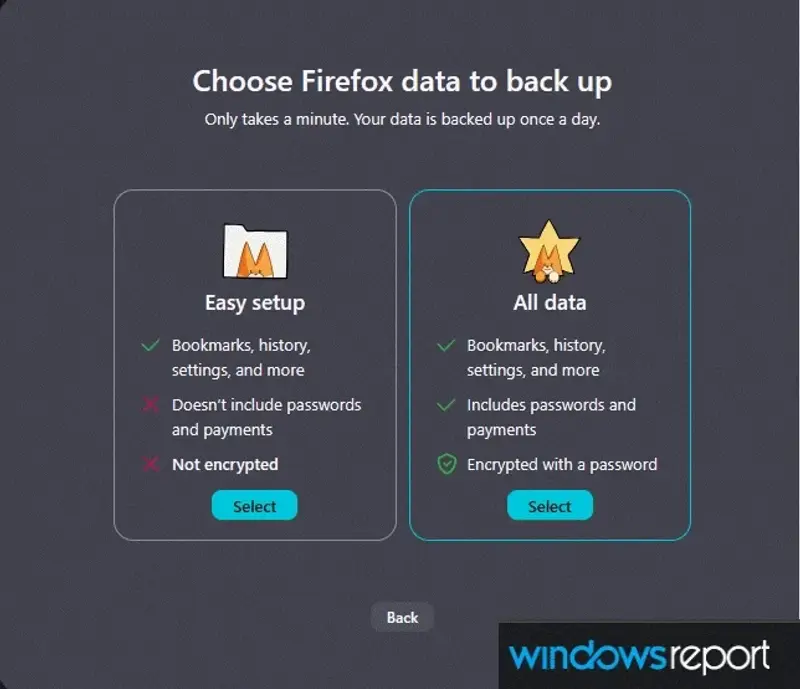 Firefox 将推出专为 Windows 11 升级设计的数据备份工具插图1