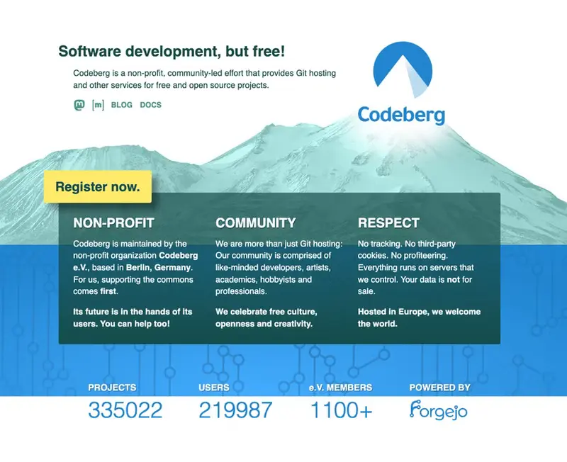 GitHub 替代品盘点：Codeberg/Bitbucket/GitLab/Gitea 特点对比 + 迁移参考插图