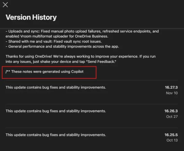 微软“暗戳戳”推广Copilot：苹果App Store应用更新日志藏玄机