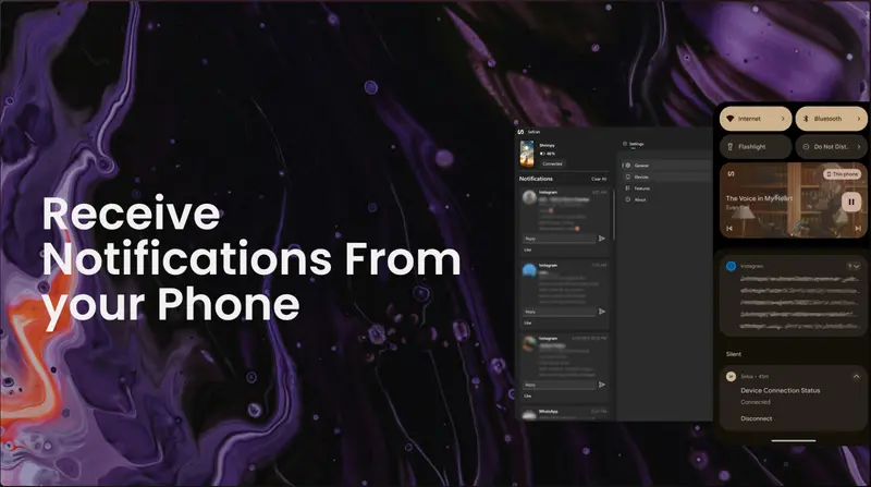 比微软Phone Link好用10倍!安卓到笔记本电脑无缝协作工具Sefirah实测插图1 比微软Phone Link好用10倍!安卓到笔记本电脑无缝协作工具Sefirah实测插图1