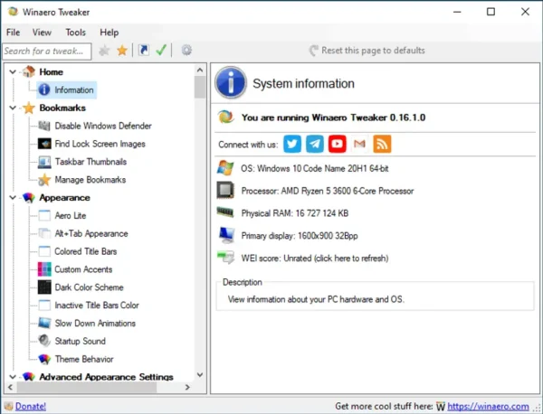 深度定制Windows的利器！Winaero Tweaker全解析与1.64.1版本修复详解
