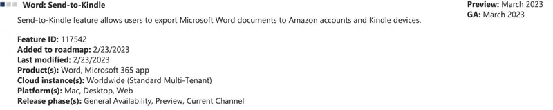 下月停用！Word “发送至 Kindle” 功能没了，替代方法超简单
