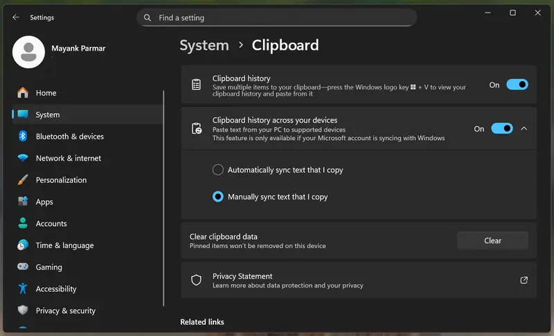 为什么 Windows 11 剪贴板历史记录“时灵时不灵”？插图1