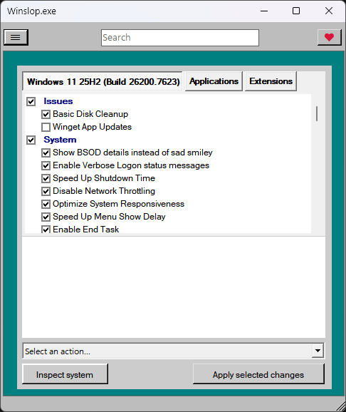 反 “Slop” 利器上线！Winslop：一键清理 Windows 11 冗余功能，把控制权还给用户插图3