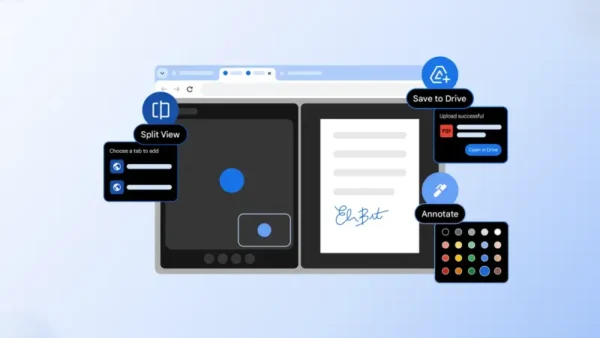 Chrome 迎来生产力三重奏：原生分屏、PDF 批注与 Drive 直存，告别 AI 噱头