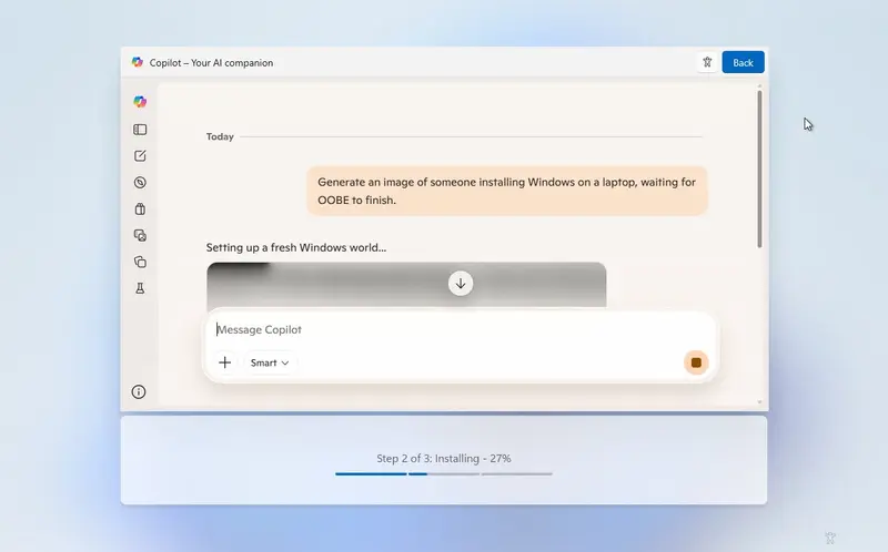 微软在 Windows 安装更新时悄悄塞入 Copilot，无需账户即可试用插图3