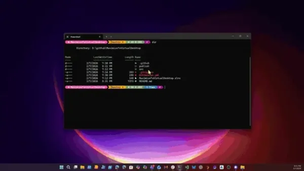MaximizeToVirtualDesktop：补齐 Windows 11 虚拟桌面的必备小工具