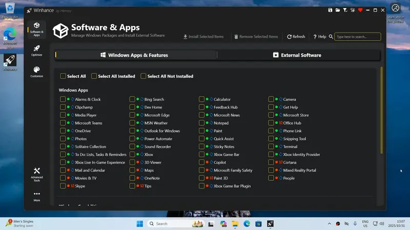 无需重装！Winhance 精简 Windows 11 实操教程，一键告别臃肿卡顿插图1