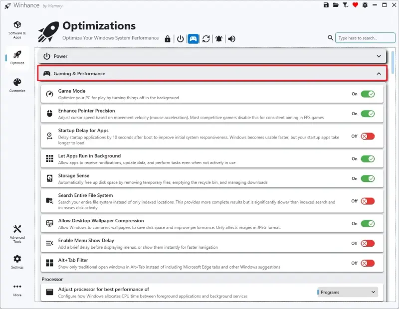 无需重装！Winhance 精简 Windows 11 实操教程，一键告别臃肿卡顿插图5