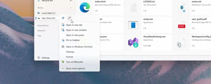 Files 4.0.28 更新：右键菜单大优化，支持隐藏固定选项与提升属性访问效率插图1