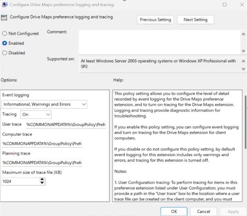 微软组策略迎来重大升级：Windows 11 24H2/25H2 支持本地 GPP 调试日志，排错不再依赖域控插图2