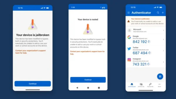 微软下达“终极通牒”：2026 年 6 月起，Root/越狱手机将彻底无法使用 Authenticator