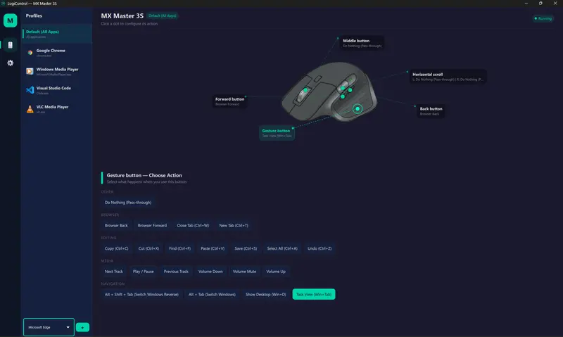 被罗技官方软件恶心到?这款开源工具救了 MX Master 鼠标插图 被罗技官方软件恶心到?这款开源工具救了 MX Master 鼠标插图