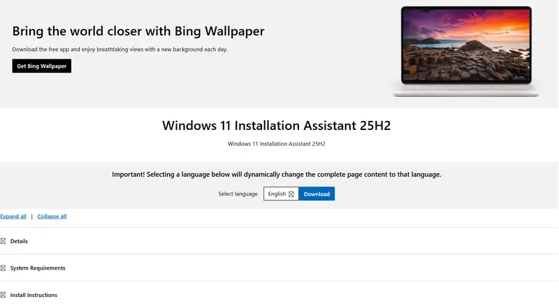 微软悄然发布“Windows 11 25H2 安装助手”：被遗忘的官方升级利器插图1