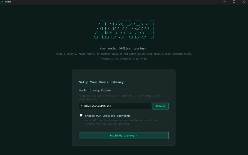 告别有损压缩！Antra：一键下载 Spotify/Apple Music 真无损 FLAC，自动整理元数据插图2