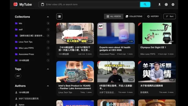 MyTube：全能自托管视频中心，打造你的私人 YouTube