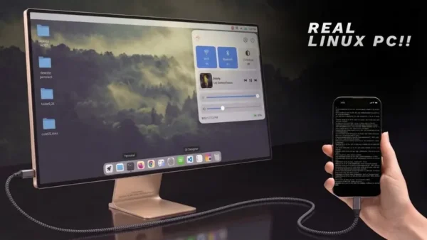 DroidDesk：将 Android 手机变身完整 Linux 桌面，原生运行 VS Code、Blender 与本地 AI