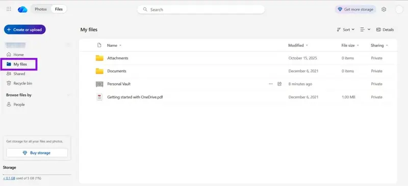 OneDrive 个人保管库显示“未最新”?解锁双重验证与重置同步,快速修复同步停滞问题插图 OneDrive 个人保管库显示“未最新”?解锁双重验证与重置同步,快速修复同步停滞问题插图