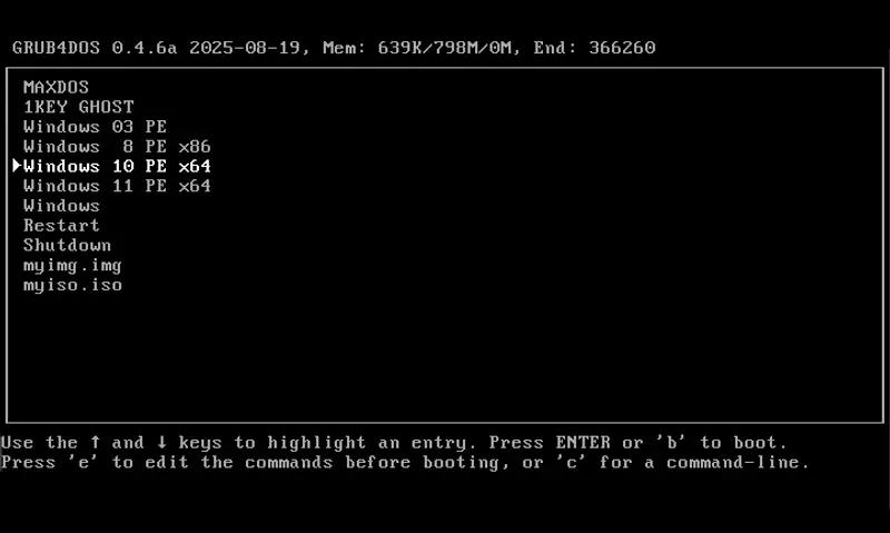 一盘走天下 OnePE：终结“找盘难”，一个 U 盘搞定从 DOS 到 Win11 的所有维护需求插图2
