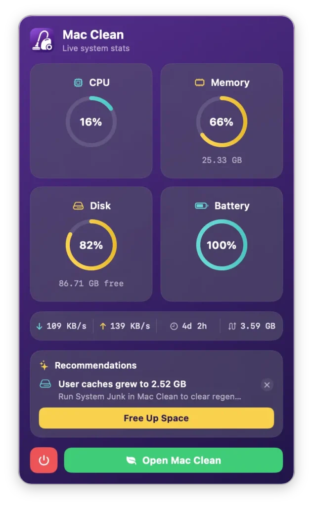 Mac Sai：开源免费的 CleanMyMac 完美替代品，基于 Swift 6 与 SwiftUI 构建，集智能清理、恶意软件扫描、应用卸载及磁盘可视化于一体，无订阅无遥测插图1