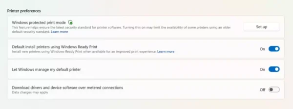 告别驱动地狱:Windows Ready Print 7月默认启用,打印体验迎来十年来最大变革缩略图 告别驱动地狱:Windows Ready Print 7月默认启用,打印体验迎来十年来最大变革