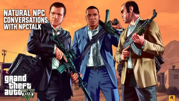 GTA5 的 NPC 成精了？新 AI 模组让你跟路人实时“对线”，还是原声！