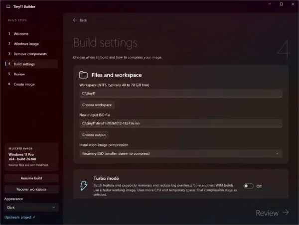 Tiny11 Builder 终于有图形界面了：不用敲 PowerShell 也能定制 Windows 11 安装镜像